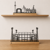 Outlinr Rotterdamse Trots Set | Stalen Silhouetten op Hout