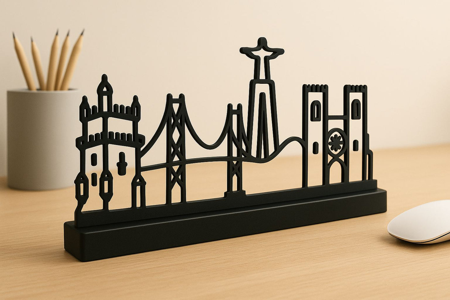 Lissabon - Stadsilhouet