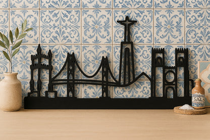 Lissabon - Stadsilhouet