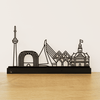 Outlinr Rotterdam | Stalen Silhouet op Hout