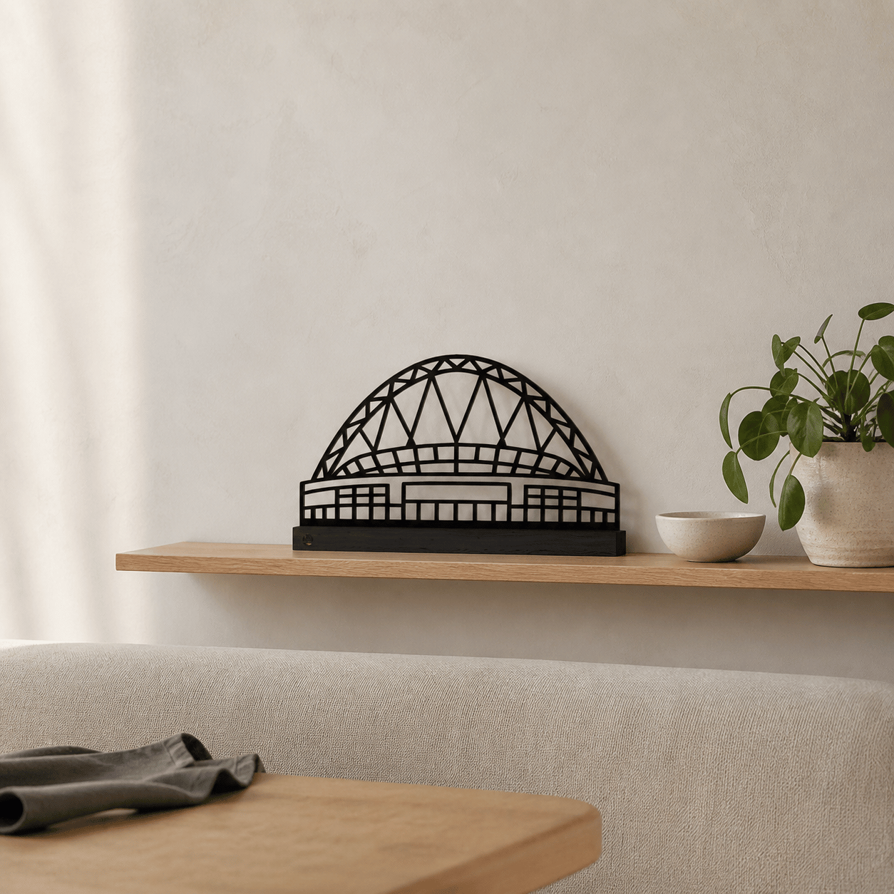 Outlinr Wembley Stadium in interieur